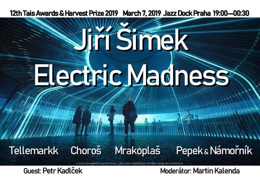 12th TAIS AWARDS POSTER Jiří Šimek Electric Madness 12th TAIS AWARDS POSTER Jiří Šimek Electric Madness
