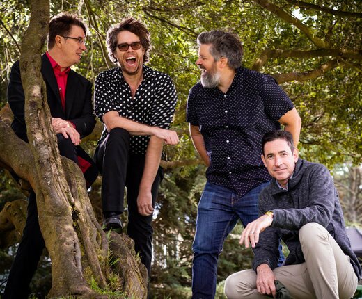 Darnielle, Jon Wurster, Matt Douglas, Pete Hughes. ©Josh Sanseri