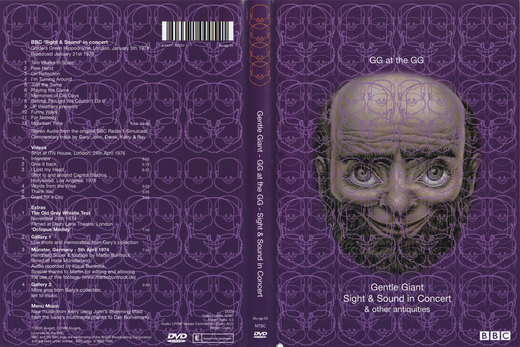 Gentle Giant — GG At The GG: Sight & Sound In Concert (2006) [CD