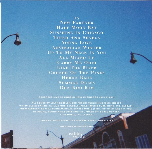 Tracklist: Tracklist: